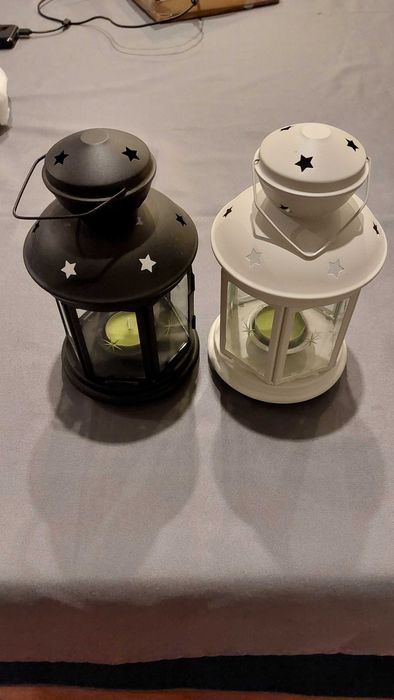 Lanternas decorativas de velas