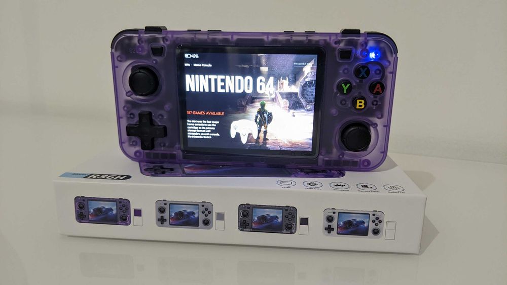 Consola R36H - Consola de jogos retro/antigos