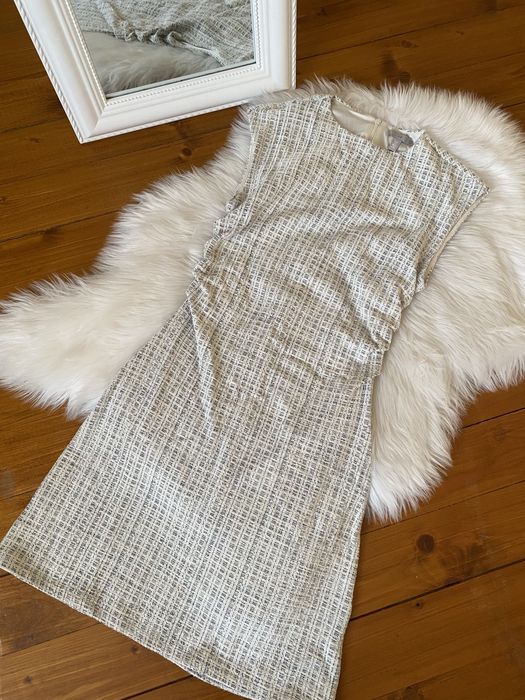 Твідова міді сукня