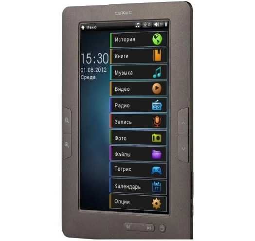 Электронная книга TEXET TB-721HD bronze хорошее состояние
