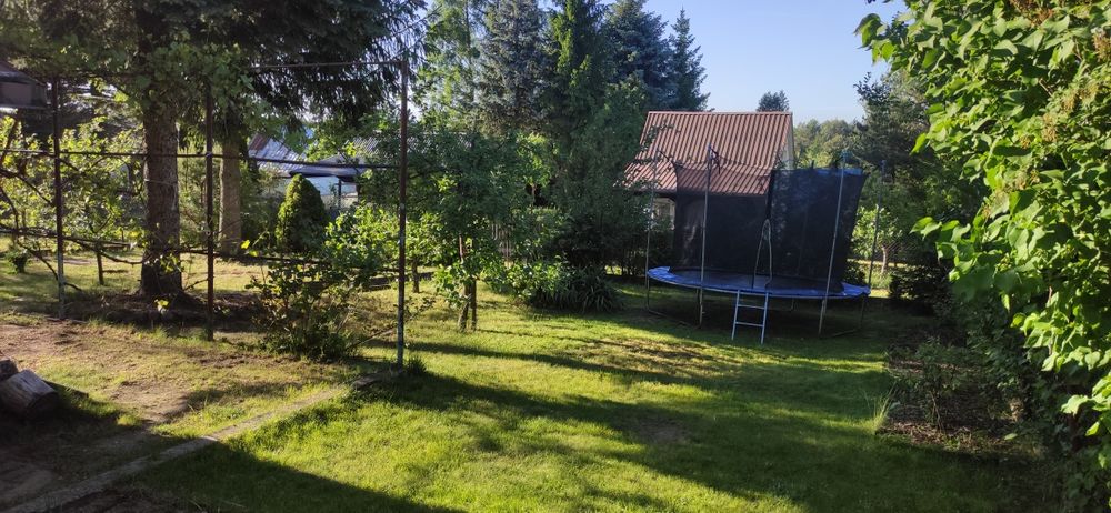 Duża działka, Domek z piwnicą ,szklarnią,kominkiem- ROD Jaroszówka – pohled 6