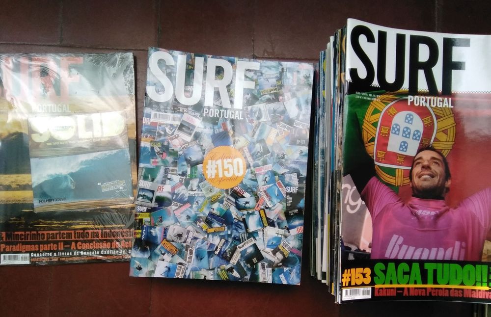 SURF; revistas ;SURF PORTUGAL; SURFING ;SURFER.