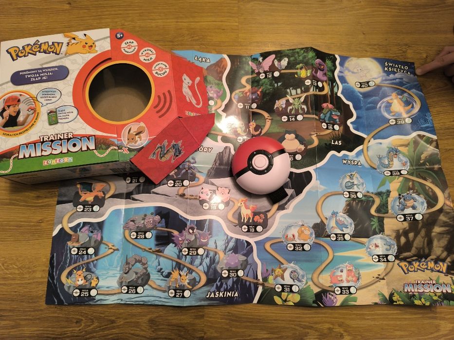 Pokemon Trainem Mission gra interaktywna