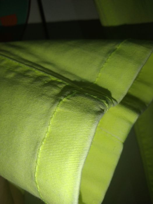 Damskie spodnie dżinsowe Only neonowe limonkowe