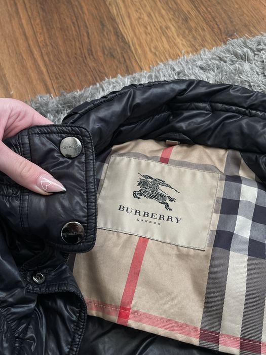 oryginalna kurtka puchowa pikowana Burberry London M