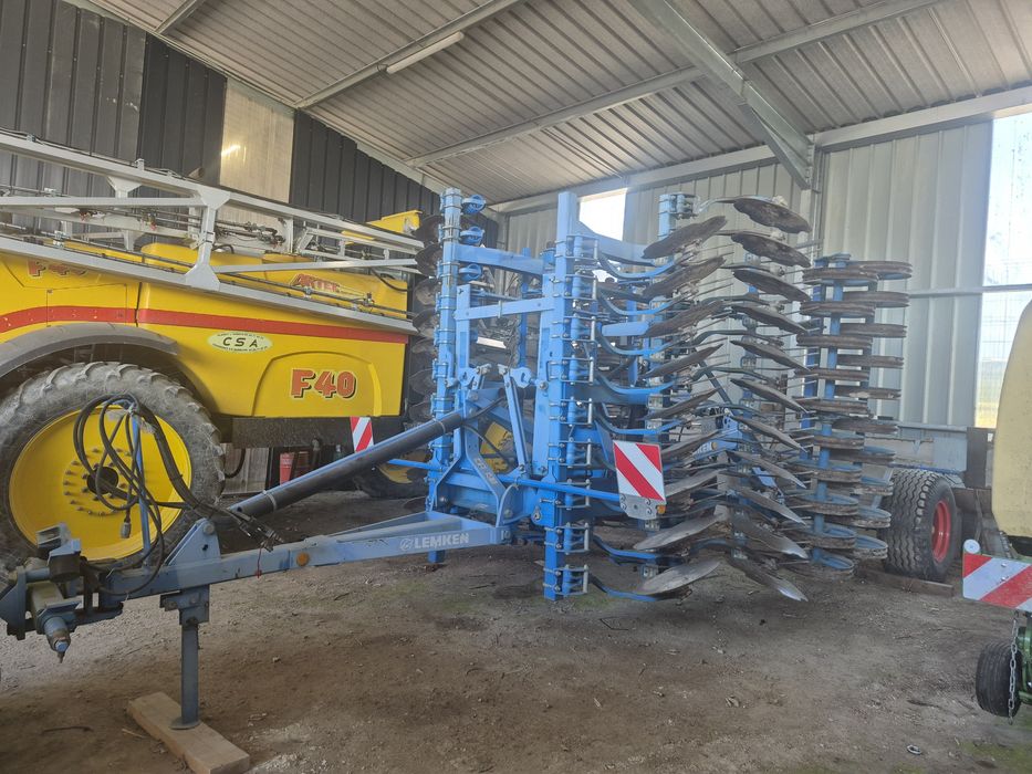 Talerzówka Lemken Rubin 9.  5m. Horch brona talerzowa.