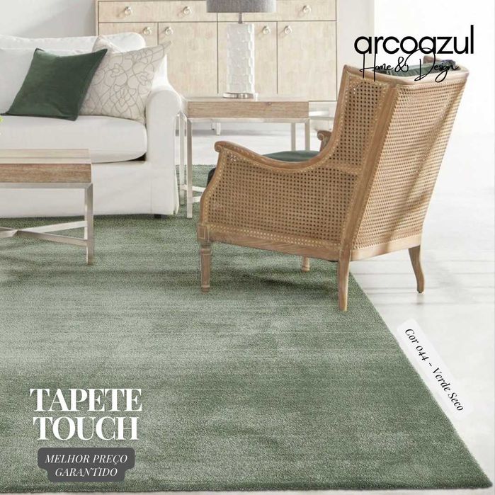 Tapete Touch -Melhor Preço Garantido - Lavável - 140x200cm By Arcoazul