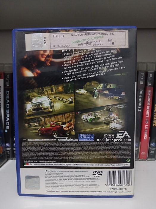 Need For Speed Most Wanted - Playstation 2