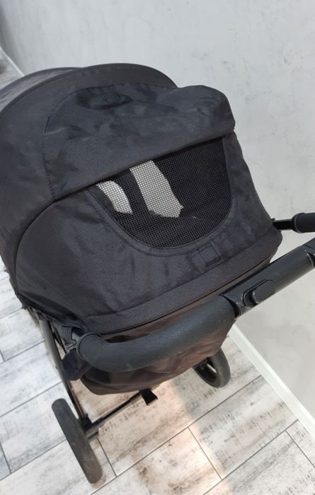 Wózek spacerówka Kinderkraft czarny spacerowy