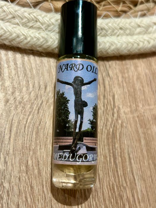 Nard oil Medugorje roll-on buteleczka zapachowa w formie oliwki