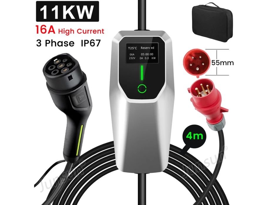 Carregador trifasico 11kw