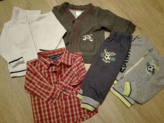 Ubranka dla chłopca 26szt 68