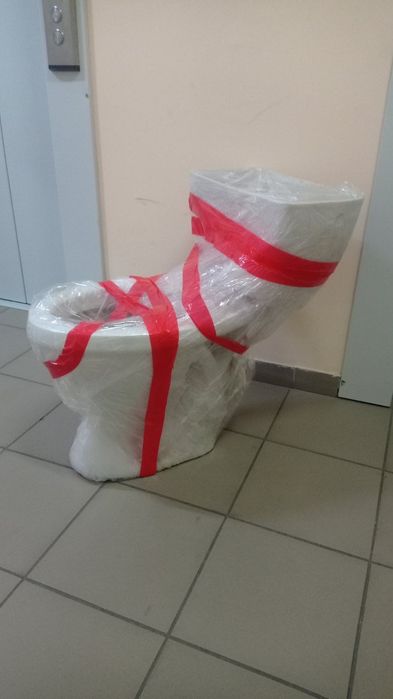 Унітаз для будівельників