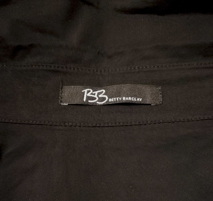 modna koszula z długim rękawem Betty Barclay damska czarna XL 44