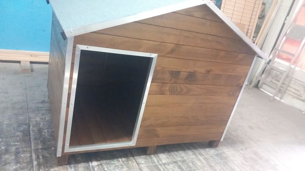 Casota para cães sem alpendre