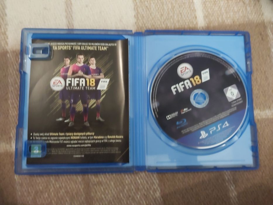 Gra Fifa 18 na ps4