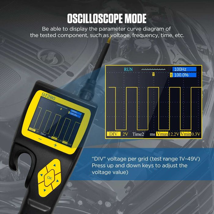 AUTOOL BT160 BT210 BT250 BT260 BT280 DM303 автомоб. тестер осциллограф