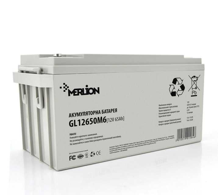 АКБ Merlion GL12650M6 12V 65Ah