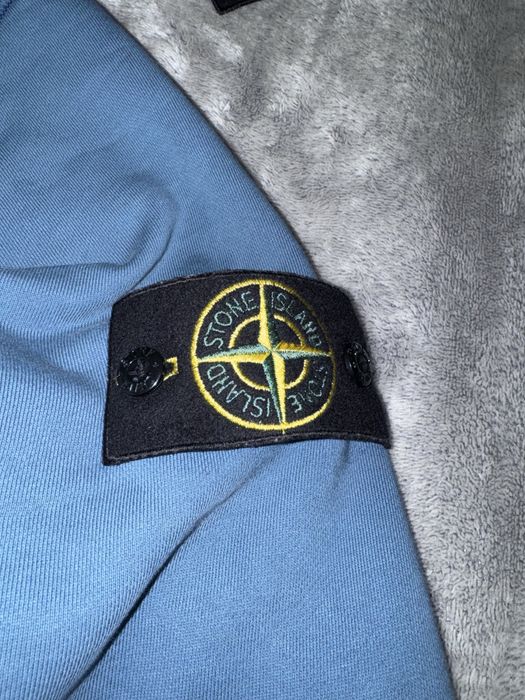 Зип Худи Stone island blue