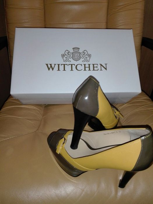 Skórzane buty Wittchen, szpilki Wittchen