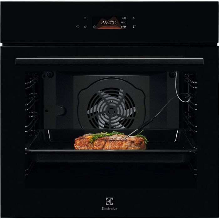 Piekarnik Elektryczny Parowy Electrolux Lod8P39Z Termoobieg Termosonda Czarny