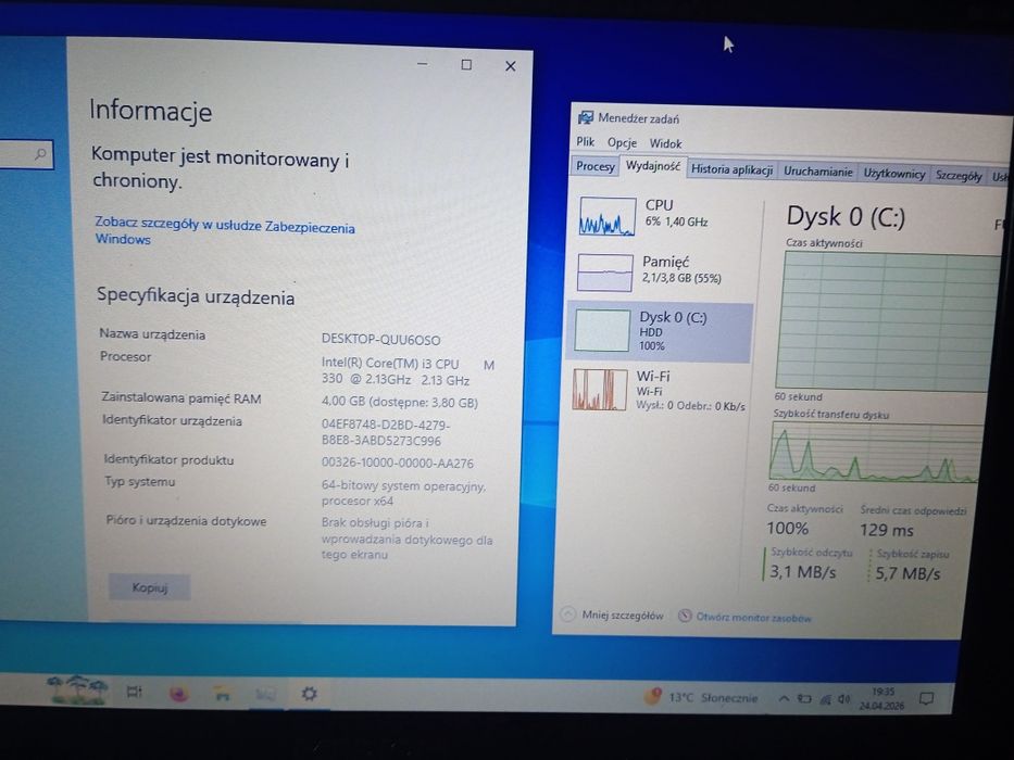 Laptop Medion akoya E6214