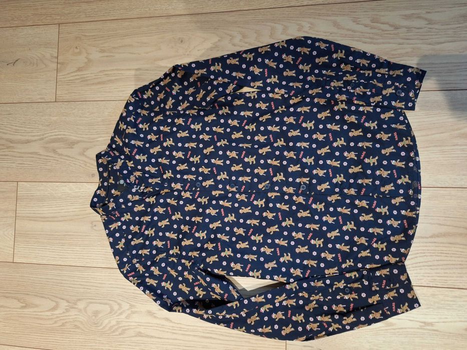 Koszula świąteczna Cropp r. S motyw z ciastkiem dla chłopca