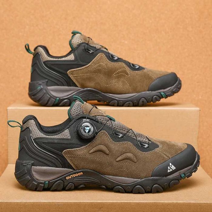 Удобные мужские Трекові водовідштовхуючі високотехнологічні кросівки