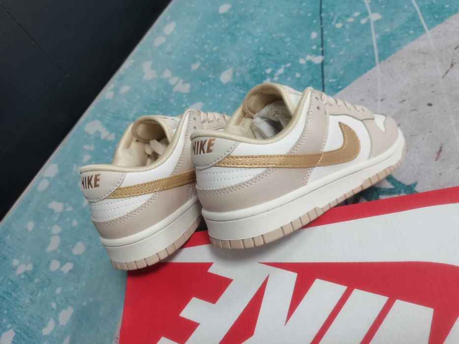 Nike Dunk Low Phantom Metallic Gold 40