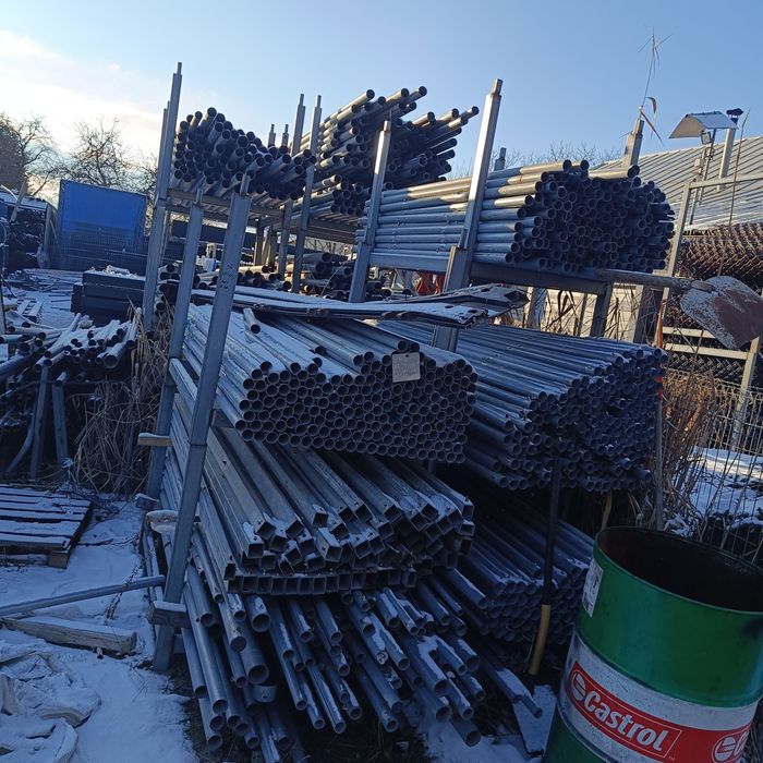 Słupek ocynk fi 25 ,ścianka 1-2-3 mm