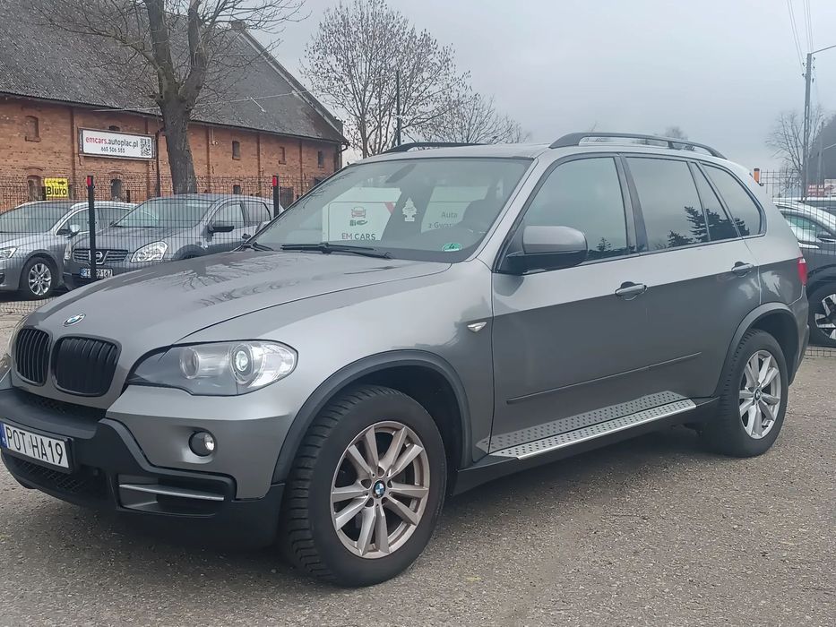 BMW X5 3.0D Sprawna OC NA ROK czarna podsufitka ZAmiany