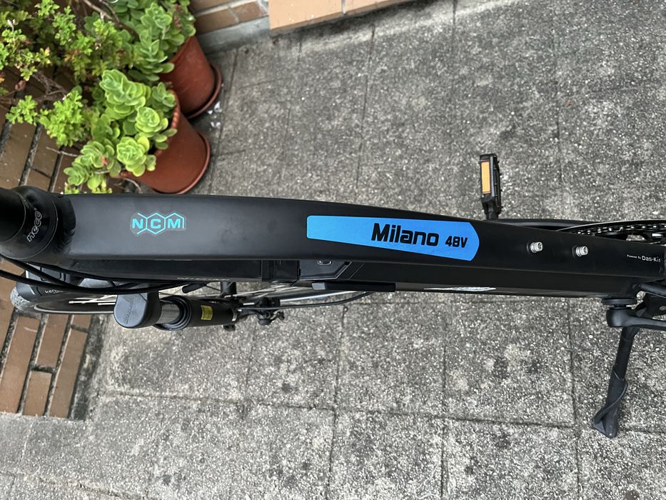 Bicicleta elétrica NCM Milano 48v