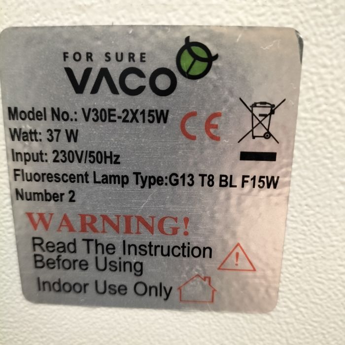 Lampa  owadobójcza.