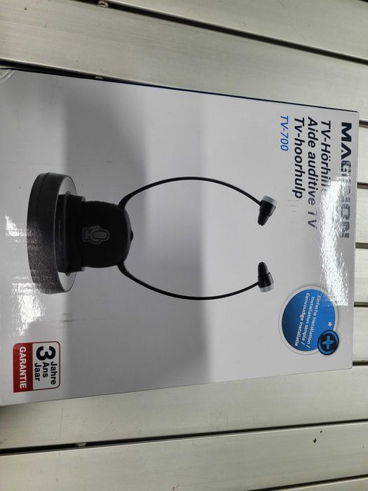 Maginon TV-700 Słuchawki Bezprzewodowe z Bazą SENIOR sluchawki do tv