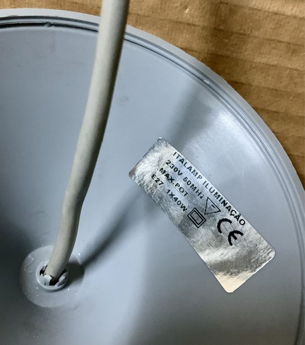 Candeeiro ITALAMP E27