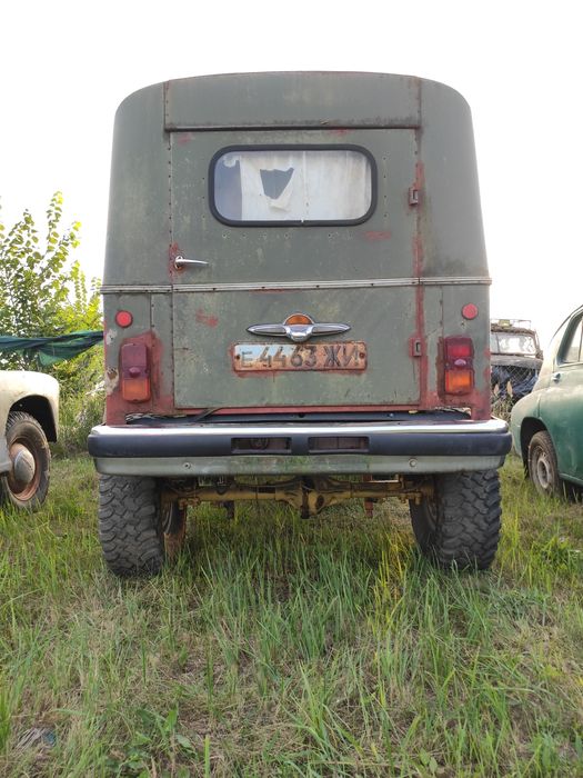 Газ 69-А,на базі 469 уаз, ліфт під 35колеса,зараз стоять на 33*12,5