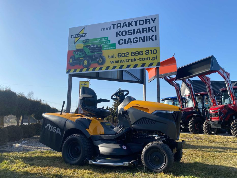 Traktorek kosiarka Stiga 9122 WX 4x4 Silnik Honda Demo 15mth 122cm