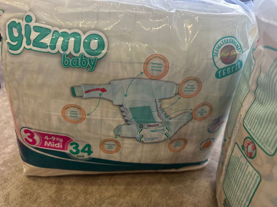 Памперси дитячі розмір 3