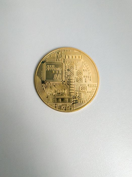 Сувенірна монета Bitcoin
