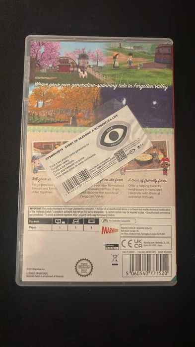 Jogo Story of Seasons A Wonderful Life Nintendo Switch