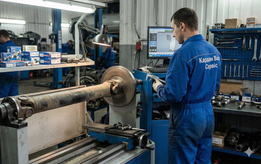 Ремонт карданних валів Дрогобич. Реставрація, балансування, запчастини