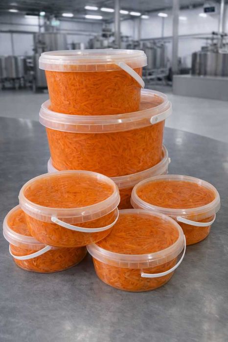 Соління,квашена капуста,пелюстка,морква по-корейськи