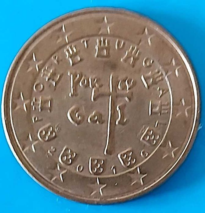 5 Cêntimos de 2010 de Portugal