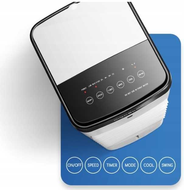 Klimatyzator klimator klimatyzer przenośny 3w1 Aigostar Olaf 330100TRA