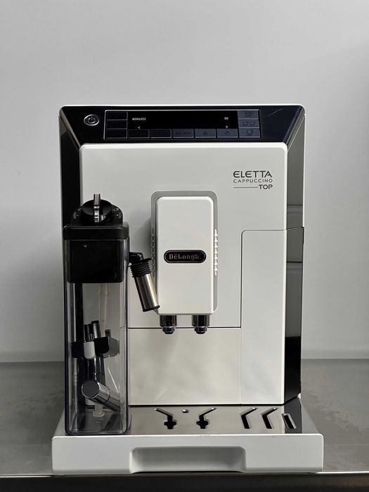Кавомашина DeLonghi Eletta Cappuccino Top ECAM 45.760.W біла | Гарантія 3 міс