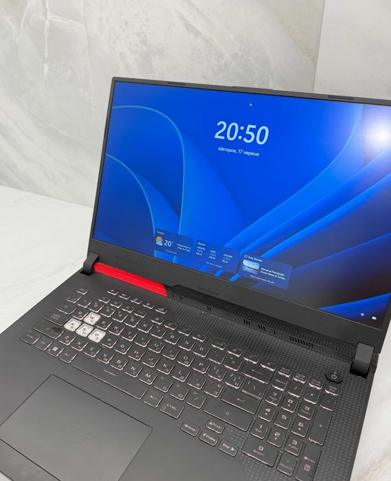 ігровий ноутбук ASUS ROG Strix G17 /AMD Ryzen 7 4800H/GeForceRTX3050Ti