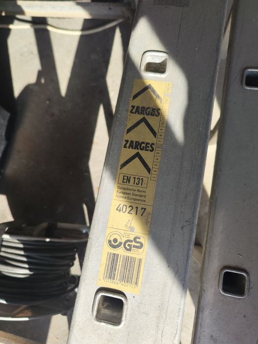 drabina dwuczęściową zargess