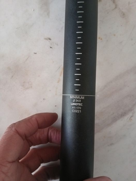dropper post , 34.9 diam. Limotec  telescópio de 170mm