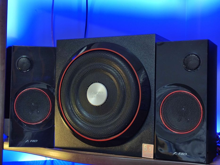 Акустична система 2.1 F&D A333u мультимедіа сабуфер аудіо колонки