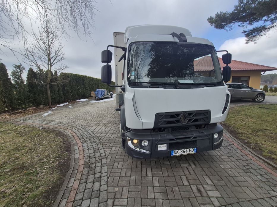 Renault D12 kontener z windą